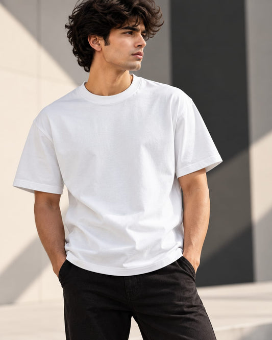 Classic Crew Neck T-Shirt - White