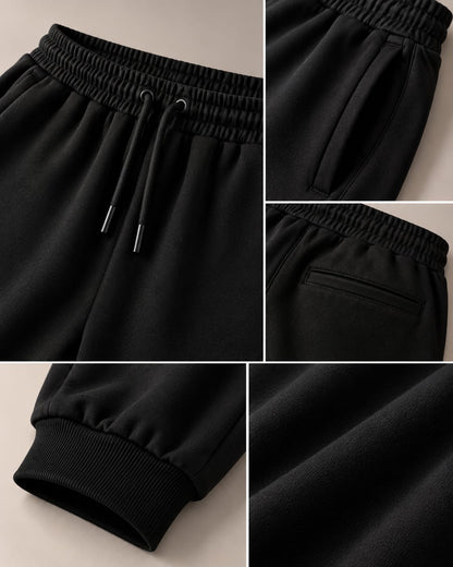 DUCABO Men's Essential Joggers – Black