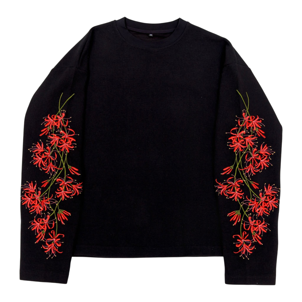 Obsidian Bloom Knit